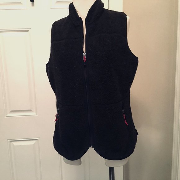 Woolrich Jackets & Blazers - Woolrich Dark Gray Fleece Women’s Vest Size L